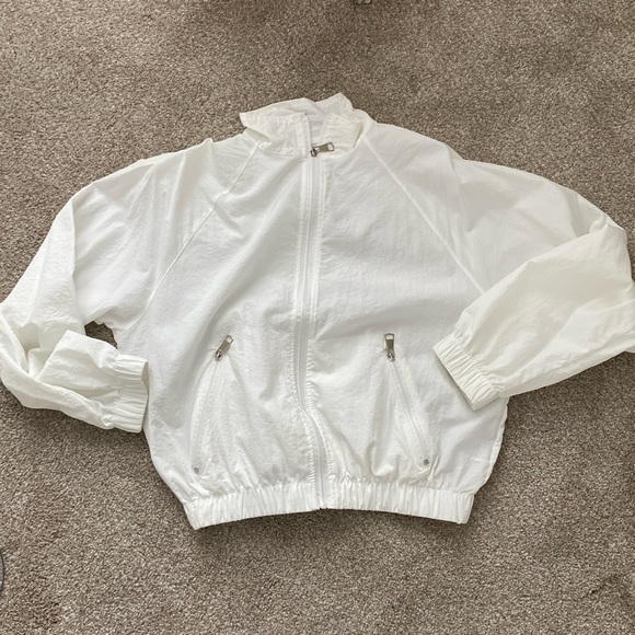 White Track Jacket - Picture 1 of 5